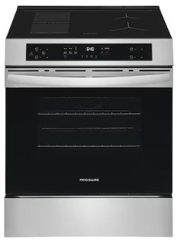 NEW Frigidaire 30'' Front Control Induction Range with Air Fry FCFI308CBS