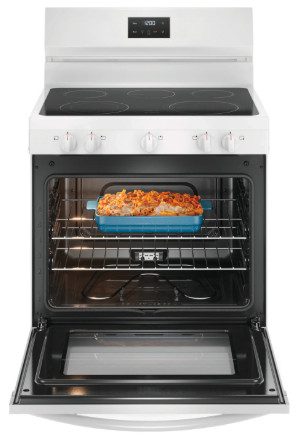 NEW Frigidaire 30'' Electric Range FCRE305CBW - Image 3