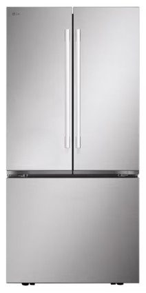 NEW 25 cu. ft. 3-Door French Door Refrigerator with Hybrid Handle Design LF25H6200S/05