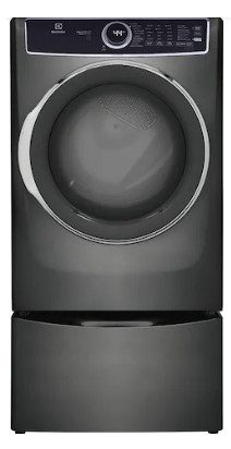 NEW Front Load Perfect Steam™ Gas Dryer with Predictive Dry™ and Instant Refresh – 8.0 Cu. Ft. ELFG7537AT1