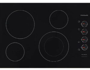 NEW 36-inch Electric Ceramic Glass Cooktop with Two Dual Radiant Elements WCE77US6HB/00