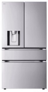 FM 29 cu. ft. Smart Standard-Depth MAX™ 4-Door French Door Refrigerator with Full-Convert Drawer™ LF29S8330S/00