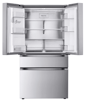 FM 29 cu. ft. Smart Standard-Depth MAX™ 4-Door French Door Refrigerator with Full-Convert Drawer™ LF29S8330S/00 - Image 3