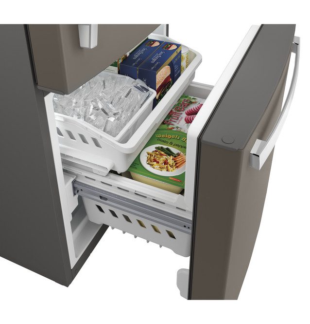 OPEN BOX GE® ENERGY STAR® 21.0 Cu. Ft. Bottom-Freezer Refrigerator GDE21DMKSE - Image 3