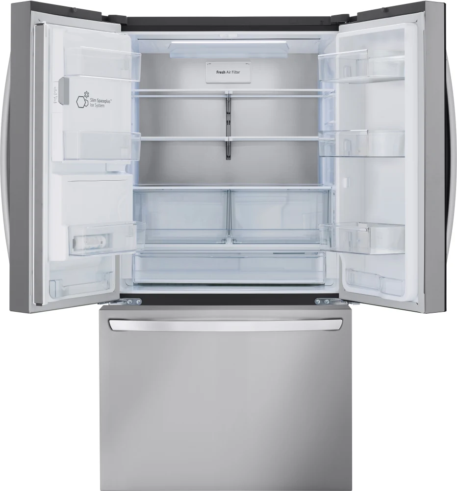 OPEN BOX 36-inch Wide Standard-Depth MAX™ Refrigerator - 31 cu. ft. - LRFXS3106S - Image 2
