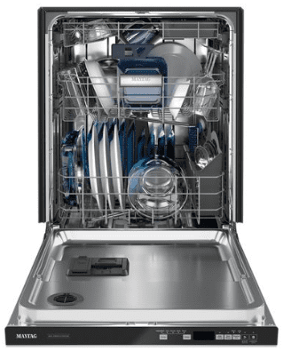 NEW 24” Top Control Dishwasher with Dual Power Filtration, PowerBlast MDB8959SKW3 - Image 2