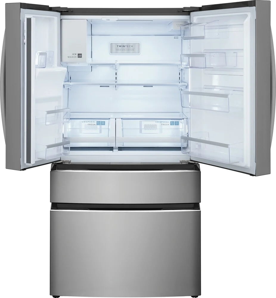 OPEN BOX Frigidaire Gallery 21.5 Cu. Ft. Counter-Depth 4-Door French Door Refrigerator GRMC2273BF01 - Image 2