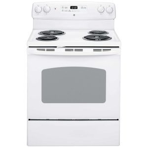 NEW GE 30" Electric Freestanding Range with Storage Drawer White JCBP240DMWW