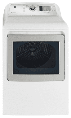 NEW GE 7.4 cu.ft. Top Load Electric Dryer with SaniFresh Cycle White GTD65GBMR0WS