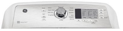 NEW GE 7.4 cu.ft. Top Load Electric Dryer with SaniFresh Cycle White GTD65GBMR0WS - Image 3