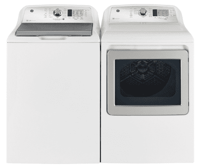 NEW GE 7.4 cu.ft. Top Load Electric Dryer with SaniFresh Cycle White GTD65GBMR0WS - Image 2