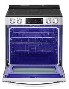 NEW 6.3 cu ft. Smart Wi-Fi Enabled Electric Slide-in Range with EasyClean LSEL6331F - Image 3