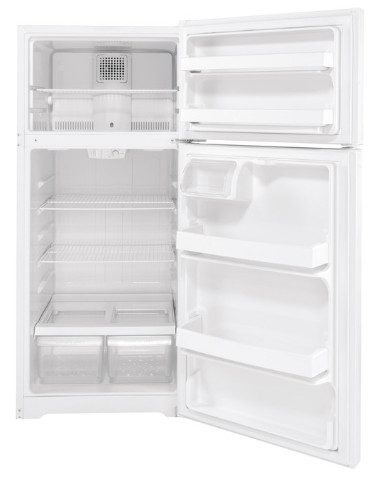 NEW GE® ENERGY STAR® 16.6 Cu. Ft. Top-Freezer Refrigerator GTE17DTNGRWW - Image 2