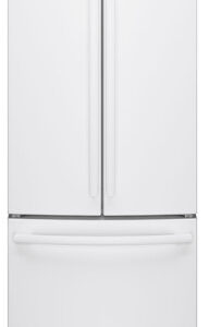 NEW Profile 20.8 Cu. Ft. Energy Star French Door Refrigerator with Factory Installed Icemaker White - PNE21NGLKWW