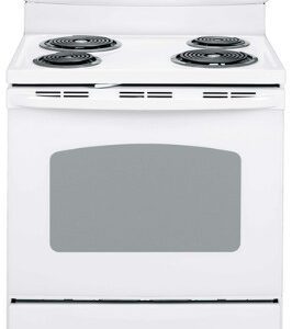 NEW GE 30" Electric Freestanding Range with Storage Drawer White - JCBP240DMWW