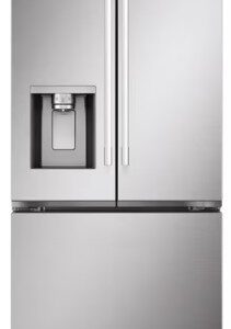 NEW 25 cu. ft. Standard-Depth MAX™ 3-Door French Door Refrigerator with External Ice and Water Dispenser LF25H6330S