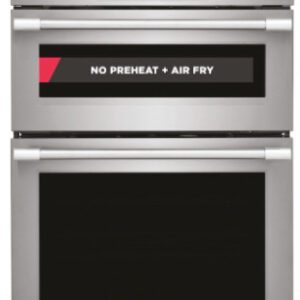 NEW Frigidaire Professional 30" Electric Wall Oven and Microwave Combination with No Preheat + Air Fry PCWM3080AFC